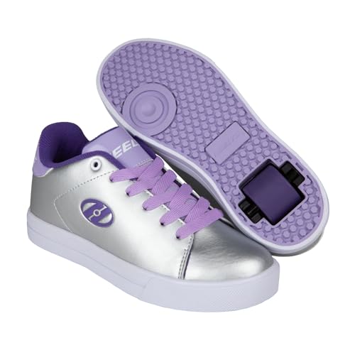 Heelys Royale Schuh mit Rollabsatz, Silber/Lavendel/Lila Schatten, 35 EU von Heelys