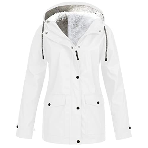 Hehiy Damen Lsolierter Daunenmantel Winter Kapuzen-Steppjacke mit Kunstpelz Female Winterjacke Windbreaker Damen Damen Jacken Gr.54 Jacken Damen GroßE GrößEn von Hehiy