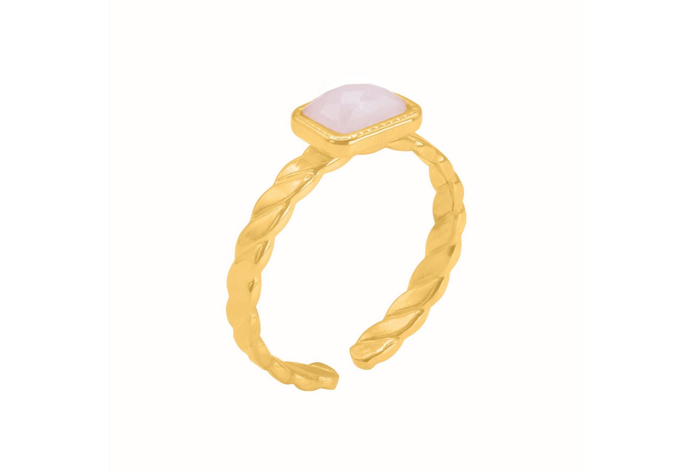 Heideman Fingerring Noviu goldfarben (Ring, 1-tlg., inkl. Geschenkverpackung), One Size Ring Frauen von Heideman