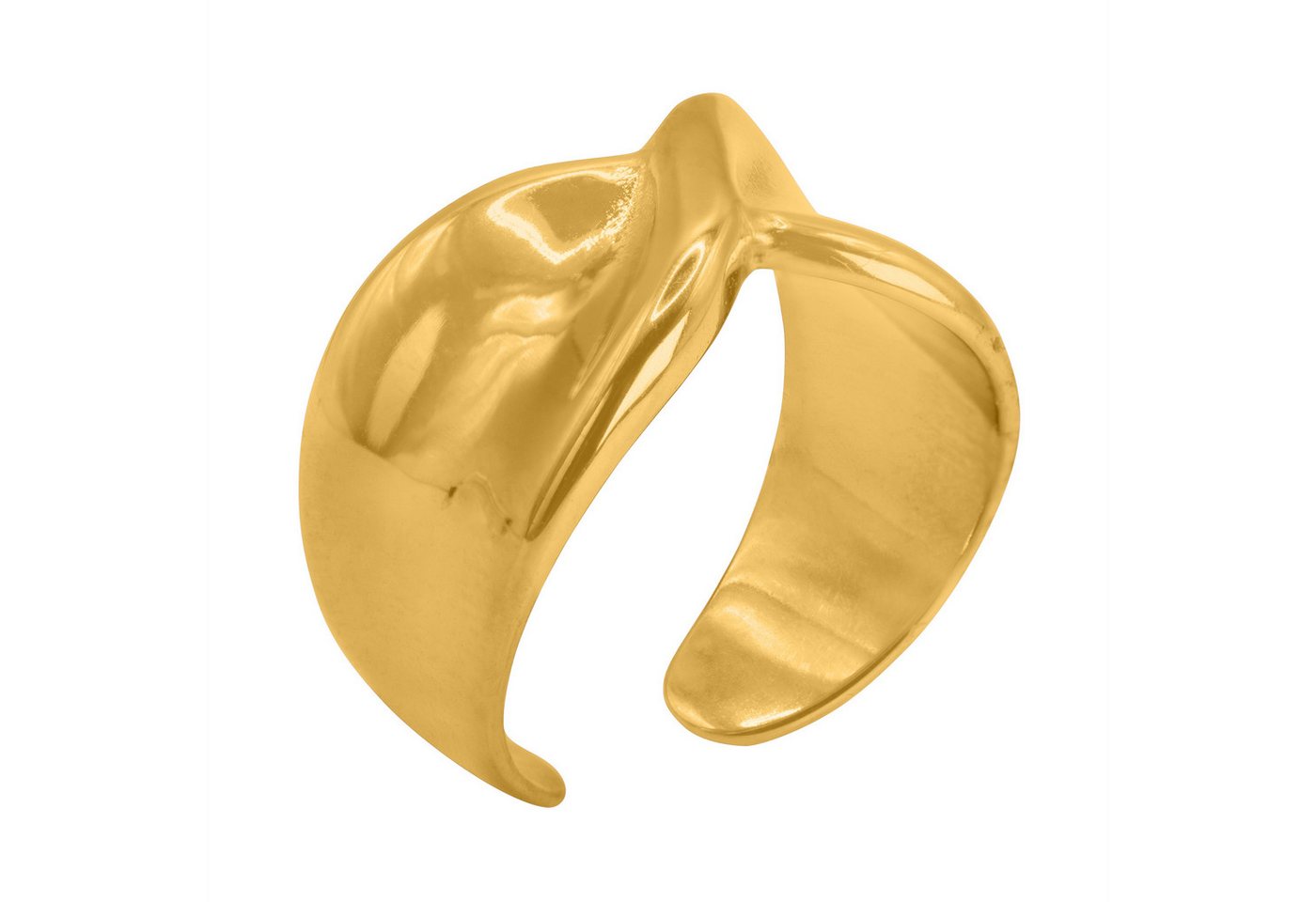 Heideman Fingerring Porci goldfarben (Ring, 1-tlg., inkl. Geschenkverpackung), One Size Ring Frauen von Heideman