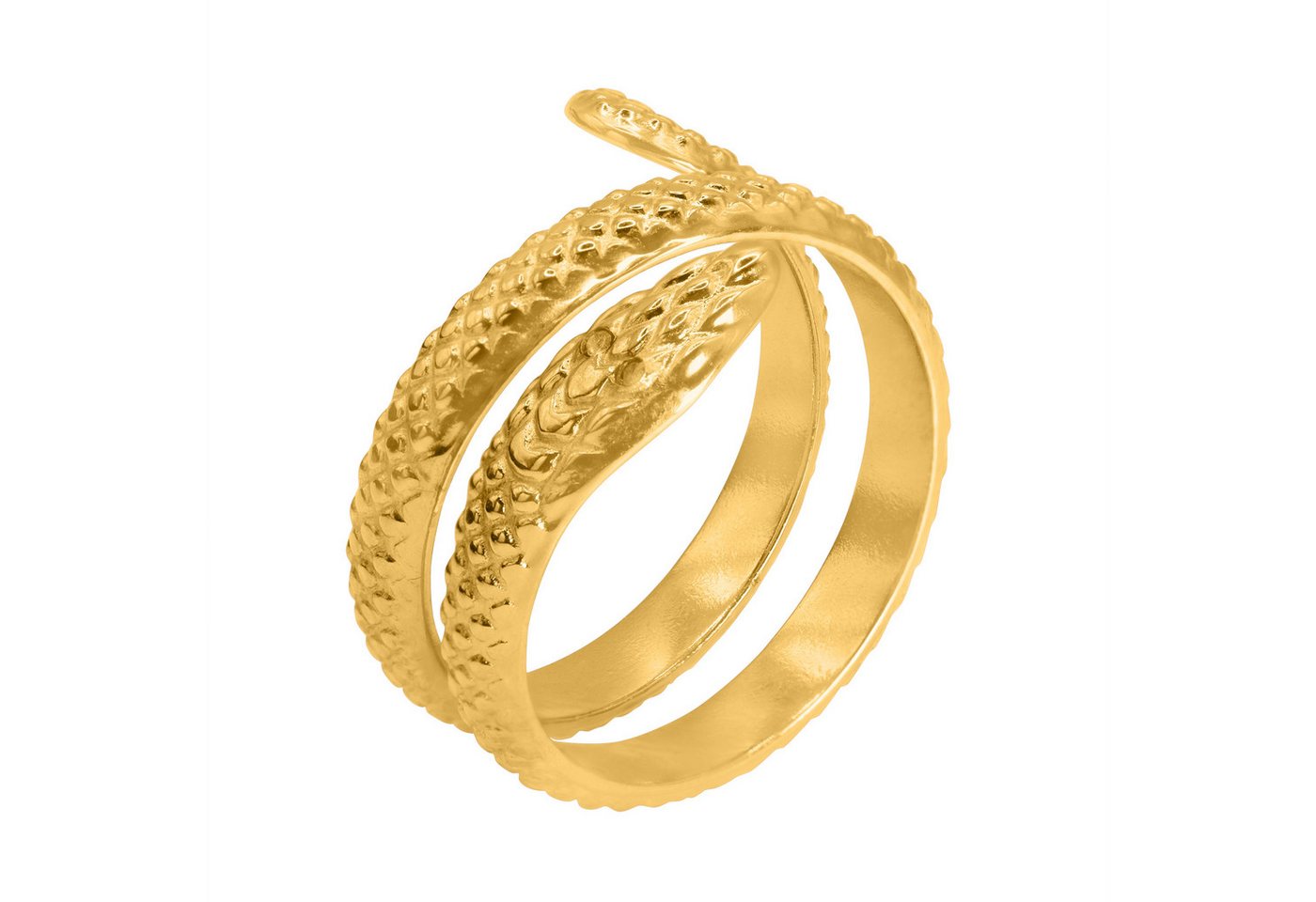 Heideman Fingerring Ruson goldfarben (Ring, 1-tlg., inkl. Geschenkverpackung), One Size Ring Frauen von Heideman