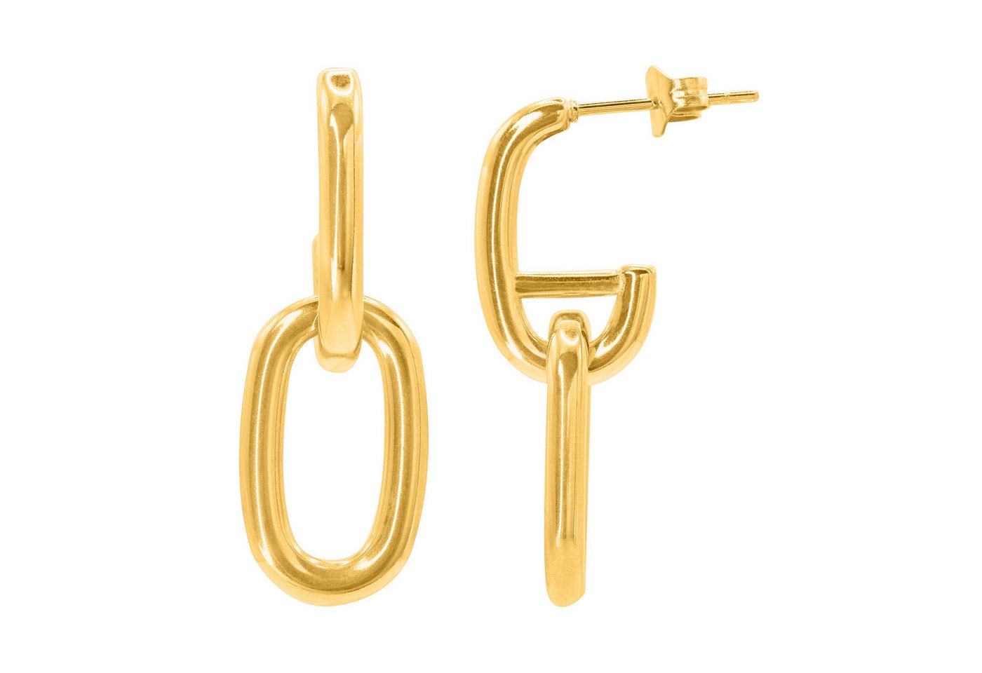 Heideman Paar Ohrstecker Celso goldfarben (Ohrringe, inkl. Geschenkverpackung), Ohrringe Frauen von Heideman