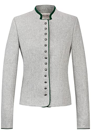 Heimatgwand Damen Elisabeth Jacket Lodenjacke, hellgrau, 32 EU von Heimatgwand