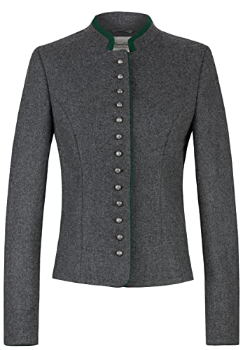 Heimatgwand Damen Elisabeth Lodenjacke, schiefer, 36 EU von Heimatgwand