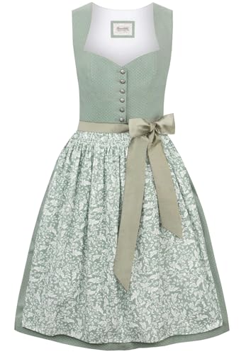 Heimatgwand Damen Rhianna Salbei Dirndl, 36 von Heimatgwand