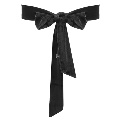 HekouJiub Hochzeits Brautgürtel Schwarz Breiter Taillengürtel für Abendkleid Damen Lang Kleid Samt Gürtel Weich Breit Damengürtel Schärpe für Damen Hochzeitsball Brautjungfer Abendkleid HekouJiub Hochzeits Brautgürtel Schwarz Breiter Taillengürtel für Abendkleid Damen Lang Kleid Samt Gürtel Weich Breit Damengürtel Schärpe für Damen Hochzeitsball Brautjungfer Abendkleid von HekouJiub