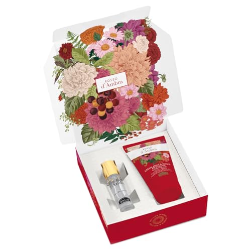 Helan, Rosso d'Ambra – Damenduft 10 ml + Handcreme für Nägel 50 ml, Geschenkbox für Damen mit Eau de Parfum süß fruchtig + Feuchtigkeitscreme mit Vitamin C und Süßmandelöl, Geschenkideen für Damen Helan, Rosso d'Ambra – Damenduft 10 ml + Handcreme für Nägel 50 ml, Geschenkbox für Damen mit Eau de Parfum süß fruchtig + Feuchtigkeitscreme mit Vitamin C und Süßmandelöl, Geschenkideen für Damen von Helan