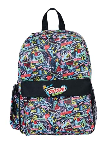 Helix Oxford Sticker Art Rucksack, Schwarz, Mehrfarbig, S, Klassiker, Comicbuch, Sticker, Helix Oxford Sticker Art Rucksack, Schwarz, Mehrfarbig, S, Klassiker, Comicbuch, Sticker, von Helix