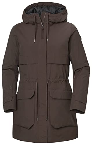 Helly Hansen Damen Boyne Ins Parka 2.0 Skijacke, braun, XS von Helly Hansen