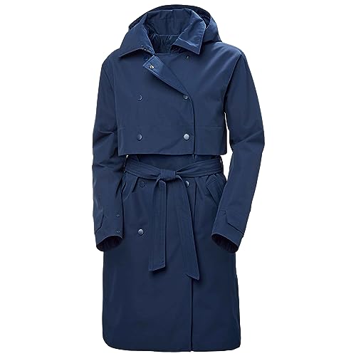 Helly-Hansen Damen Standard Jane Isolierter Trenchcoat, 584 Ocean, Größe M von Helly-Hansen