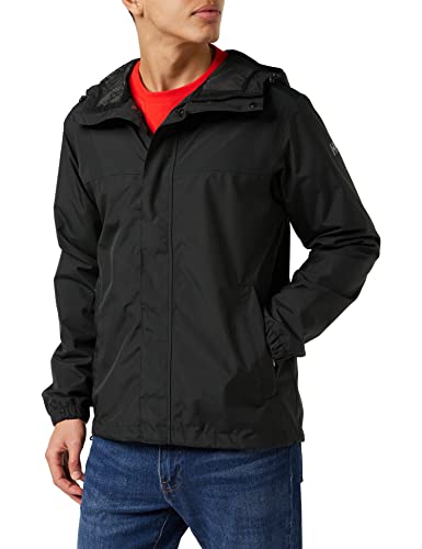 Helly Hansen Herren Regenjacke, Schwarz, S von Helly Hansen