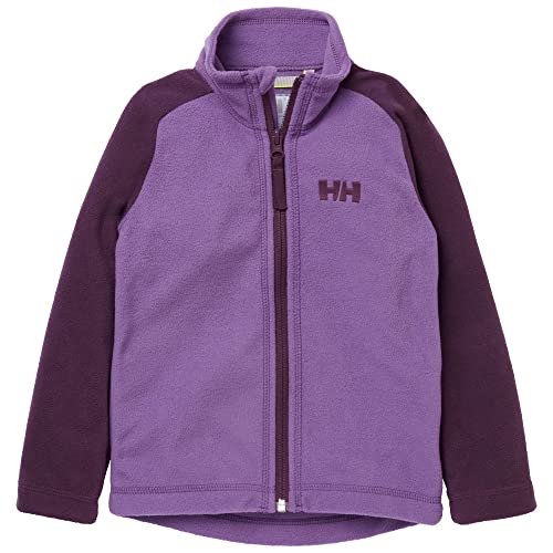 Helly Hansen Unisex Kinder Kids Daybreaker 2.0 Jacke Fleecejacke, violett, 110 von Helly Hansen