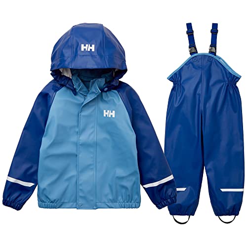 Helly Hansen Kids Unisex Current Model K Bergen 2.0 PU RAIN, DEEP Fjord, 7 von Helly Hansen