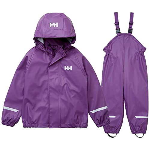 Helly Hansen Kids Unisex Current Model K Bergen 2.0 PU RAIN, Crushed Grape, 7 von Helly Hansen