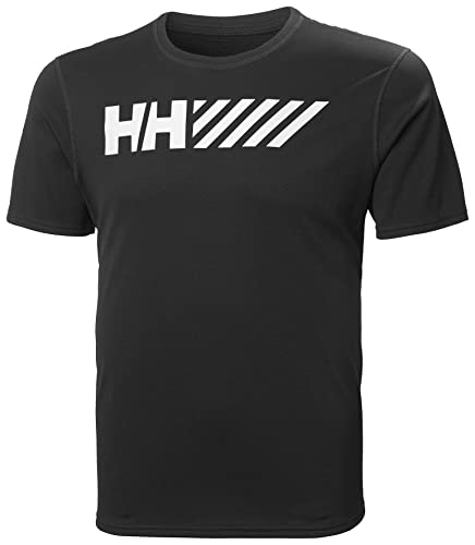 Herren Helly Hansen Lifa Tech Graphic Tshirt, Schwarz, L von Helly Hansen