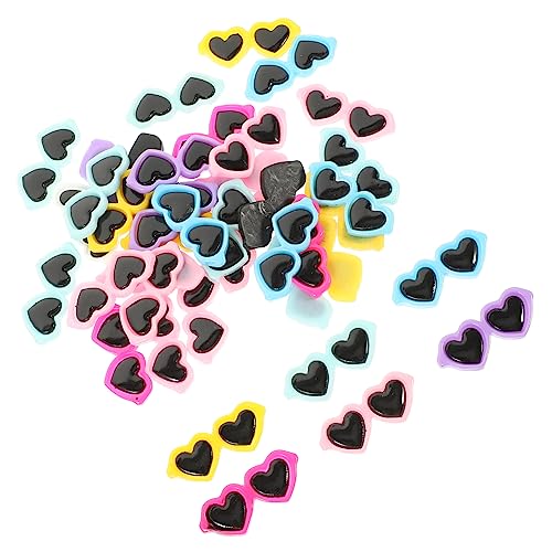 Hemobllo 40 Stück Mini Pfirsich Herz Sonnenbrille Dekoration Gläser gemischt Party Reiz Charms für die Schmuckherstellung Mini-Charms kreative Handyhüllen-Anhänger Schmuckanhänger süß Harz Hemobllo 40 Stück Mini Pfirsich Herz Sonnenbrille Dekoration Gläser gemischt Party Reiz Charms für die Schmuckherstellung Mini-Charms kreative Handyhüllen-Anhänger Schmuckanhänger süß Harz von Hemobllo