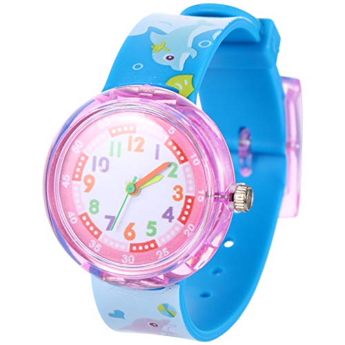 Hemobllo 1stk Silikonuhr Für Kinder Kinderuhren Kinderuhr Aus Silikon Uhr Mit Cartoon-Muster Armbanduhr Für Kinder Cartoon Bedruckte Armbanduhr Modische Armbanduhr Kieselgel Junge von Hemobllo