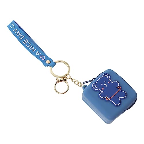 Hemobllo Taschenverzierungen Schöne Geldbörse Pendnat Ändern Schlüsselbund Münzbeutel Handtaschenanhänger Schlüsselanhänger Für Damen Rucksackanhänger Fräulein PVC Ornament Datenleitung von Hemobllo