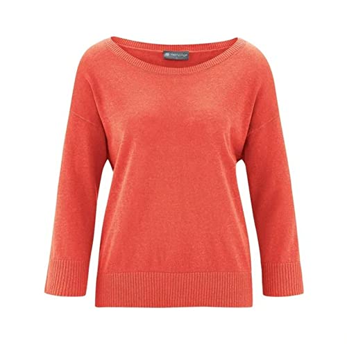 HempAge Damen Bio-Pullover, Crab, Gr. S von HempAge