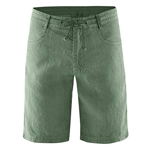 HempAge Damen und Herren Bio-Shorts, Herb, Gr. M von HempAge