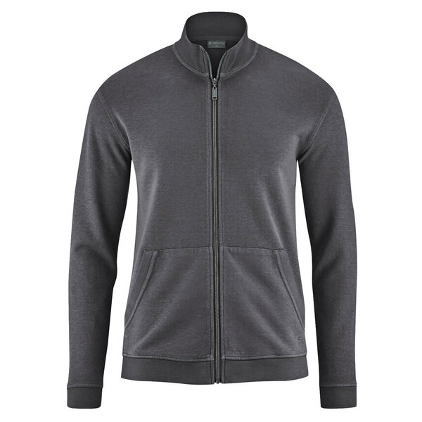 HempAge Herren Sweat-Jacke Hanf/Bio-Baumwolle von HempAge