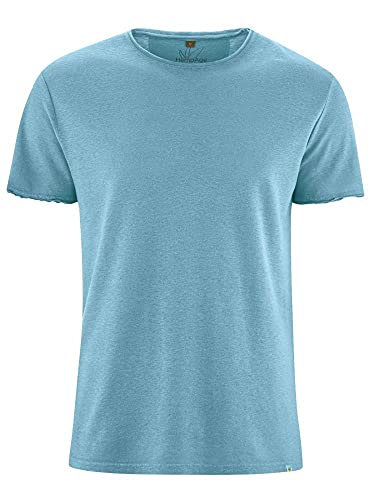 HempAge Herren T-Shirt Hanf/Bio-Baumwolle, Wave, Gr. M von HempAge