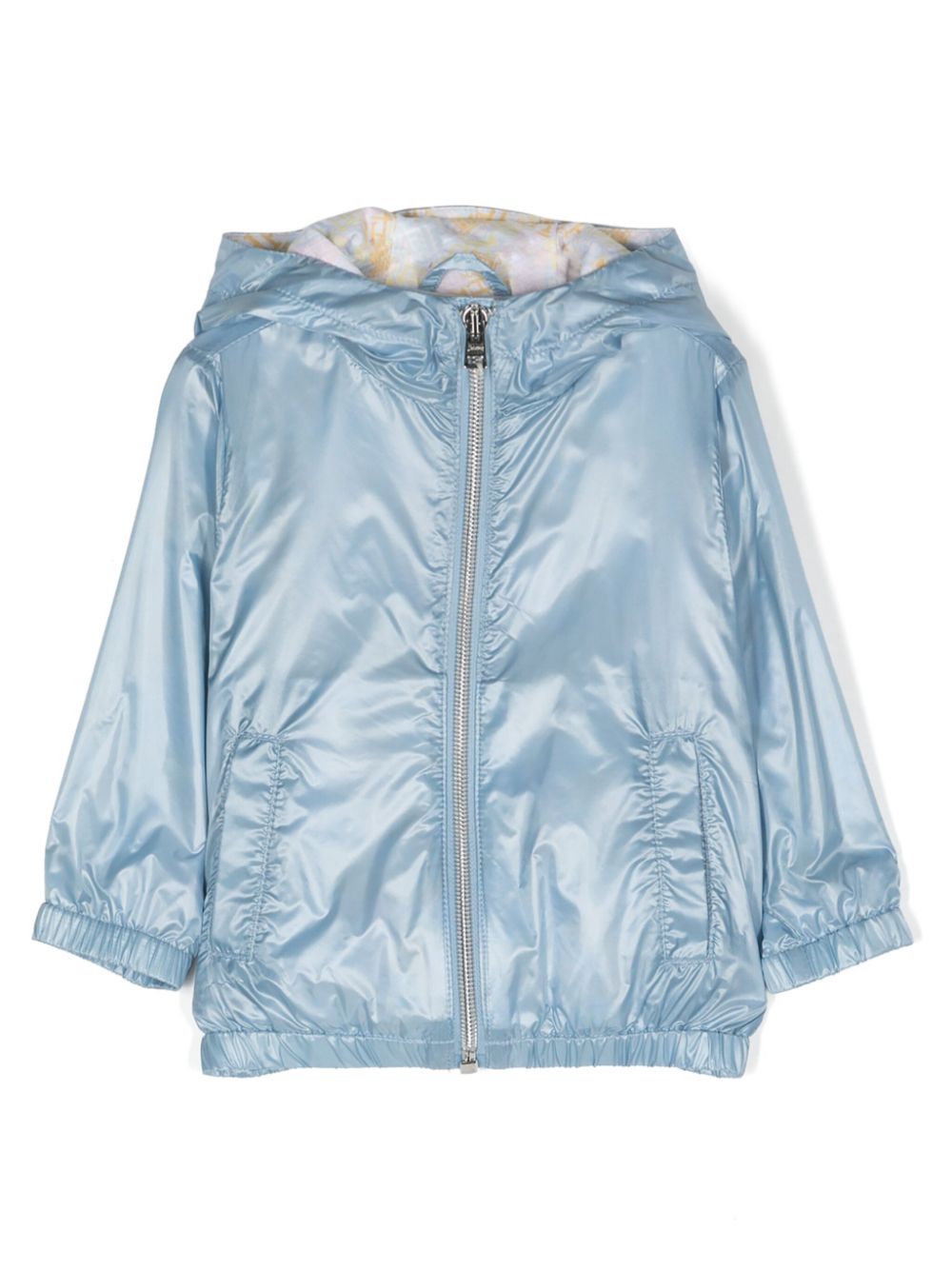 Herno Kids Regenjacke mit Kapuze - Blau von Herno Kids