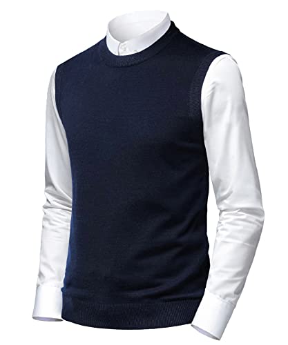 Herothorn Herren Pullunder Weste Ärmellose Strickweste Slim Fit Gestrickt Pulloverwestee Klassische Business Golfweste Wollweste Strickwaren Herothorn Herren Pullunder Weste Ärmellose Strickweste Slim Fit Gestrickt Pulloverwestee Klassische Business Golfweste Wollweste Strickwaren von Herothorn