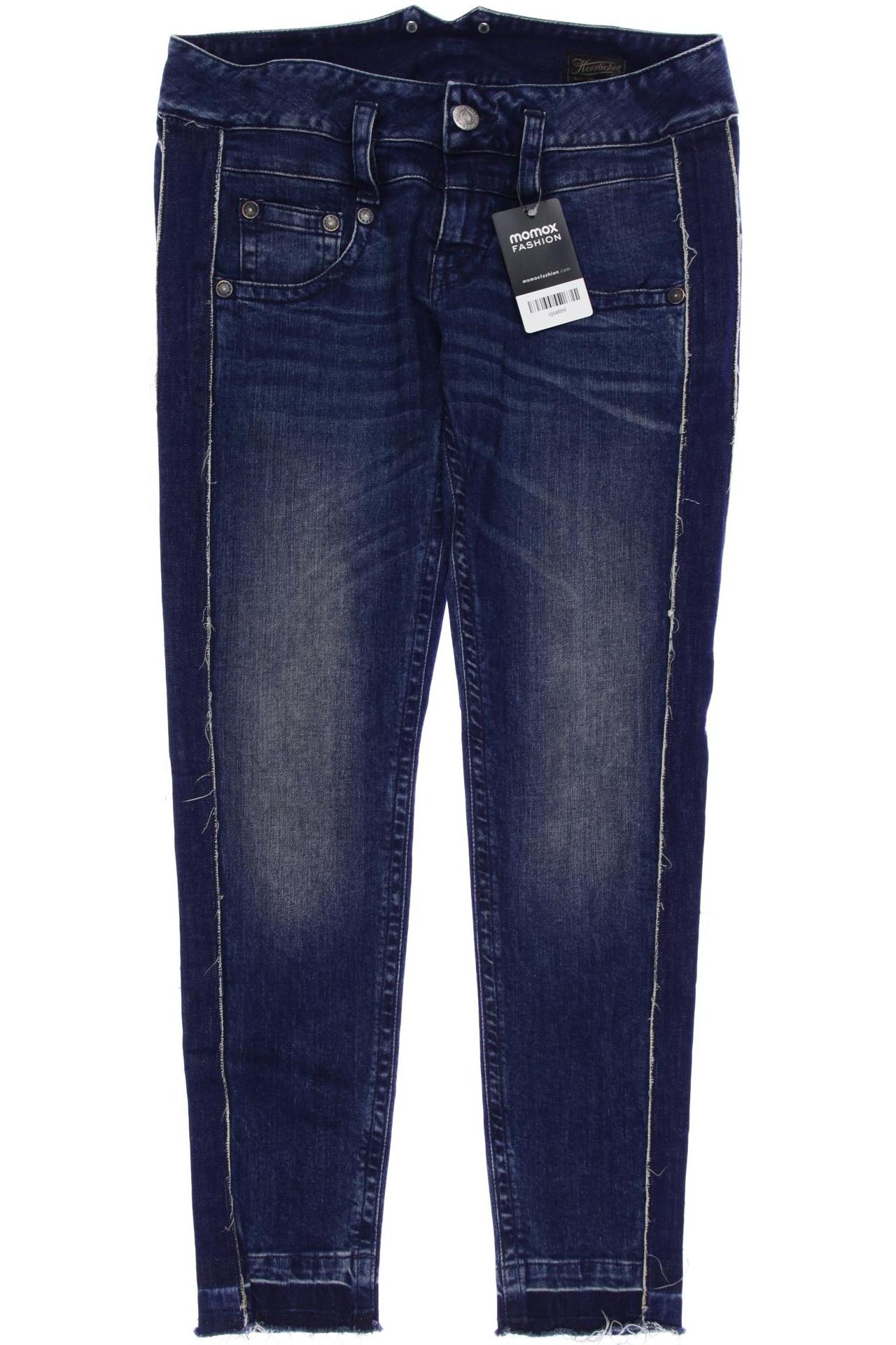 Herrlicher Damen Jeans, blau, Gr. 38 von Herrlicher