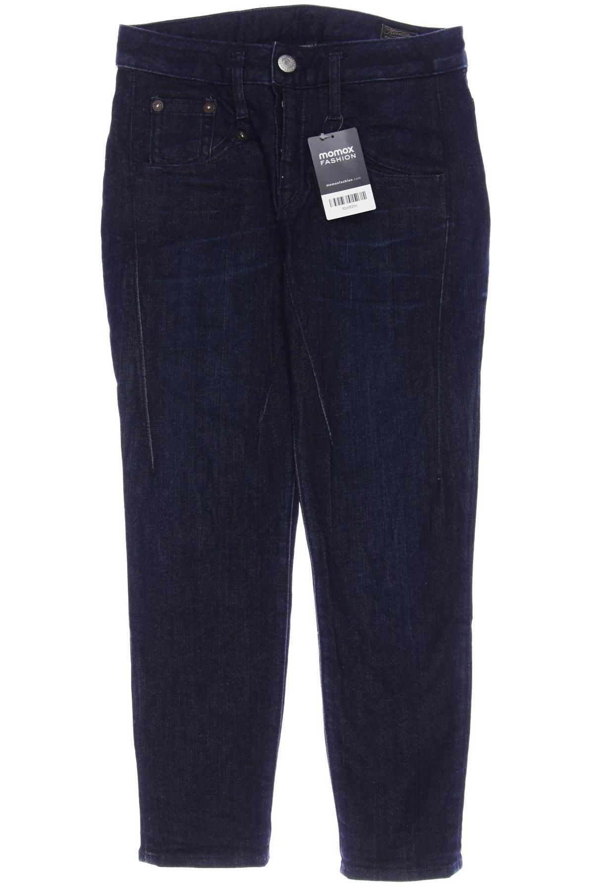 Herrlicher Damen Jeans, marineblau, Gr. 34 von Herrlicher