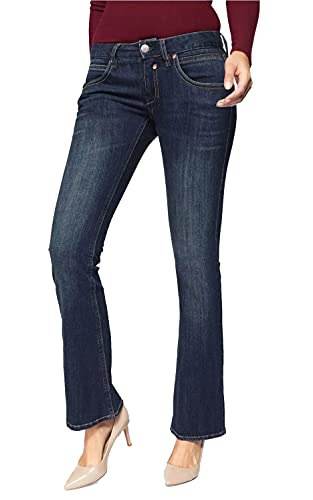 Herrlicher Damen Jeans Doro Flared (Amazing Blue 805, 27W / 32L) von Herrlicher