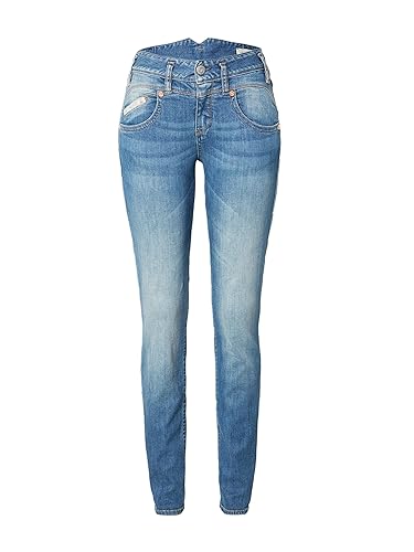 Herrlicher Damen Jeans Pearl Blue Denim 28" "30 von Herrlicher