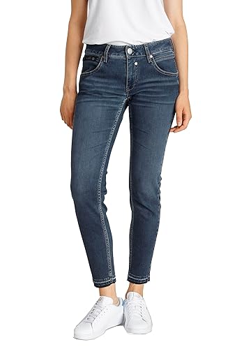 Herrlicher Damen Jeans Touch Cropped (30W, 893 Royal Navy) von Herrlicher