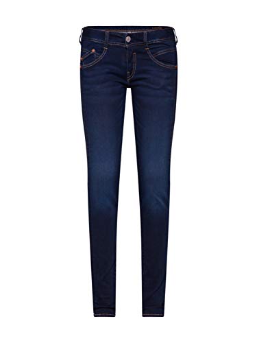 Herrlicher Damen Skinny Jeanshose Gila Denim Powerstretch, Gr. W25/L32 (Herstellergröße: 25), Blau (dull 044) von Herrlicher