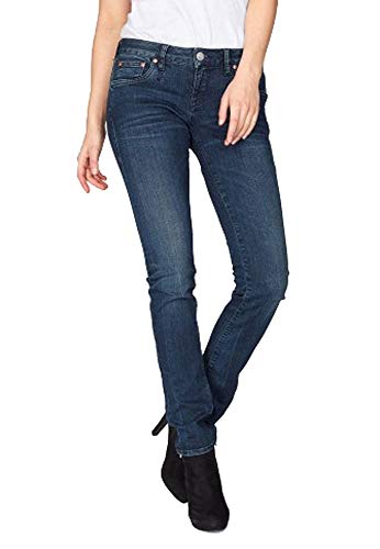 Herrlicher Damen Slim Jeans (schmales Bein) Pansy (Blau, W30/L30) von Herrlicher
