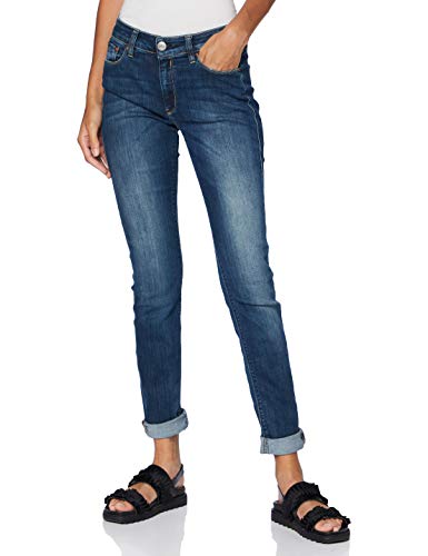 Herrlicher Damen Super G Denim Powerstretch Slim Jeans, Blau (deep Water 831), 40 (Herstellergröße:28) von Herrlicher