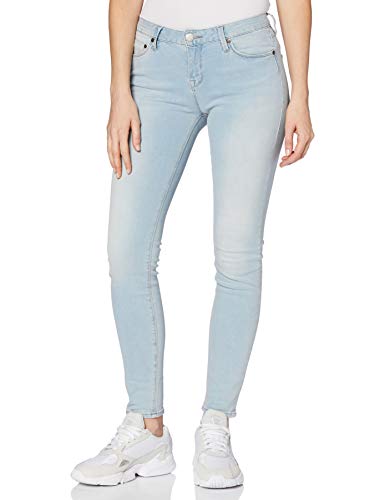 Herrlicher Damen Superslim Denim Skinny Jeans, Blau (Brilliant 684), 25W / 30L von Herrlicher