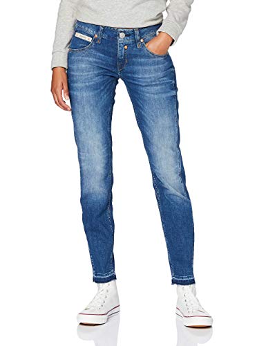 Herrlicher Damen Touch Cropped Jeans, Mariana Blue 833, 25 von Herrlicher