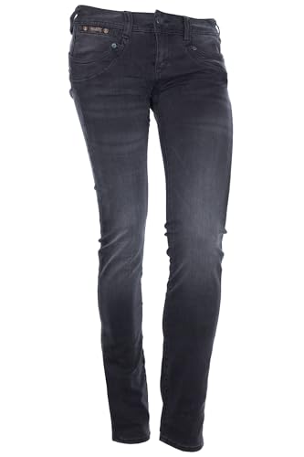 Piper Slim Reused Denim Black von Herrlicher