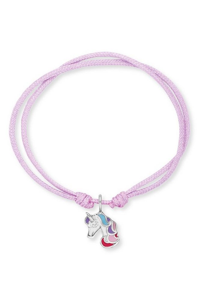 Herzengel Armband Einhorn, HEB-UNICORN, mit Emaille von Herzengel