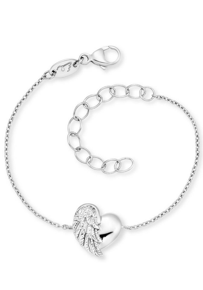 Herzengel Armband Schmuck Geschenk, Armkette, Herzflügel, HEB-HEARTWING, HEB-HEARTWING-G von Herzengel