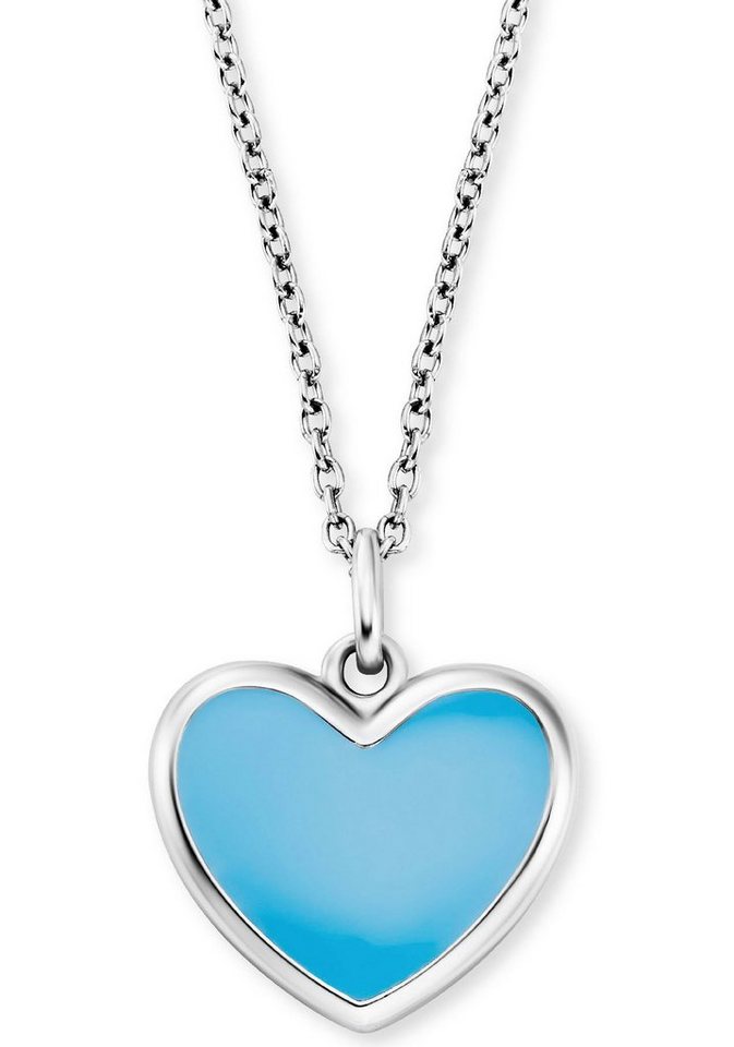 Herzengel Kette mit Anhänger Schmuck Geschenk, Little Heart, Herz, HEN-HEART-06, HEN-HEART-13, mit Emaille von Herzengel