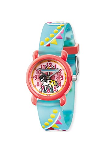 Herzengel Mädchen Analog Quarz Uhr mit Kunststoff Armband HEWA-Carousel von Herzengel