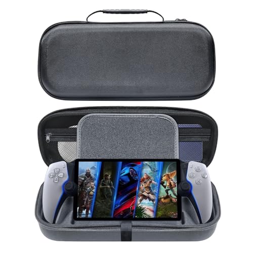 Hesupy für Playstation Portal Case Aufbewahrungstasche, EVA Harte Tragetasche Schutzhülle Schale für PS Portal Gaming Konsole Schutz, grau, für PlayStation Portal Case Aufbewahrungstasche Hesupy für Playstation Portal Case Aufbewahrungstasche, EVA Harte Tragetasche Schutzhülle Schale für PS Portal Gaming Konsole Schutz, grau, für PlayStation Portal Case Aufbewahrungstasche von Hesupy