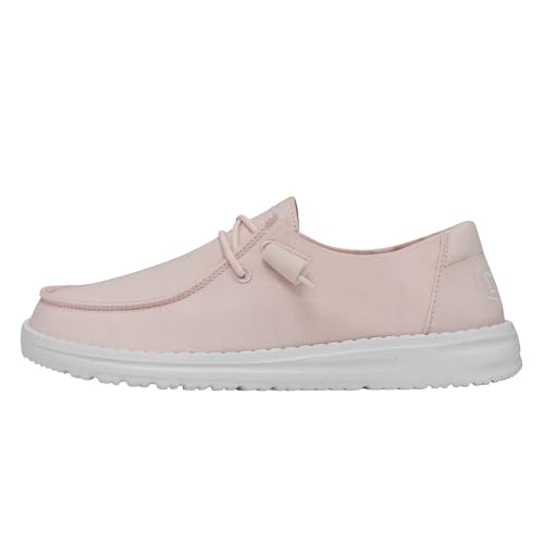 Hey Dude Damen Wendy Slub Canvas Moc Toe Shoes, Pink, 36 EU von Hey Dude