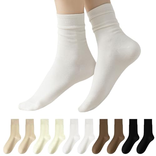 Dünne socken damen-10 er Pack Wadenstrümpfe für Damen mit Komfortbund Für den Sommer Dünne socken damen-10 er Pack Wadenstrümpfe für Damen mit Komfortbund Für den Sommer von HeySocks
