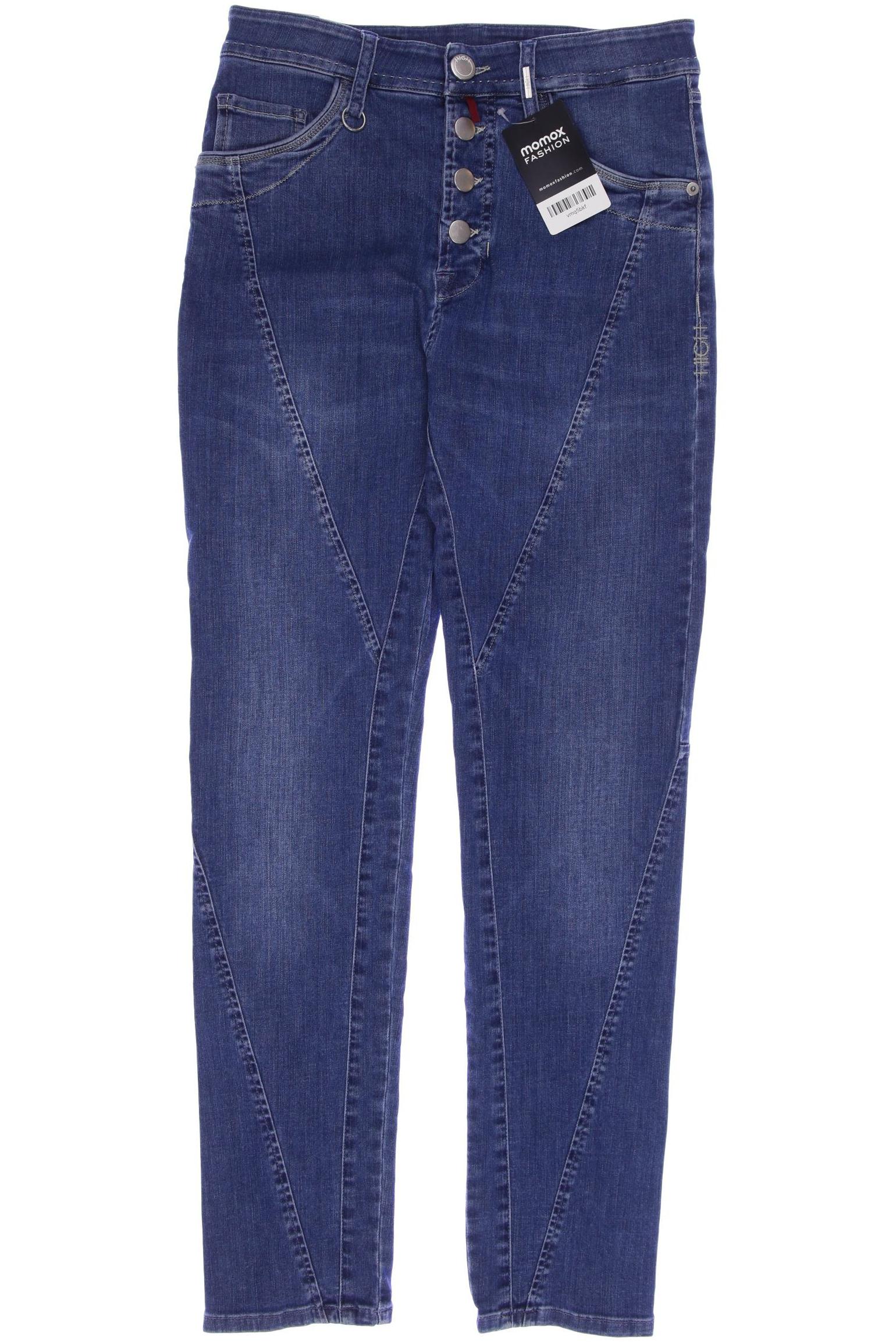 High Damen Jeans, blau, Gr. 36 von High