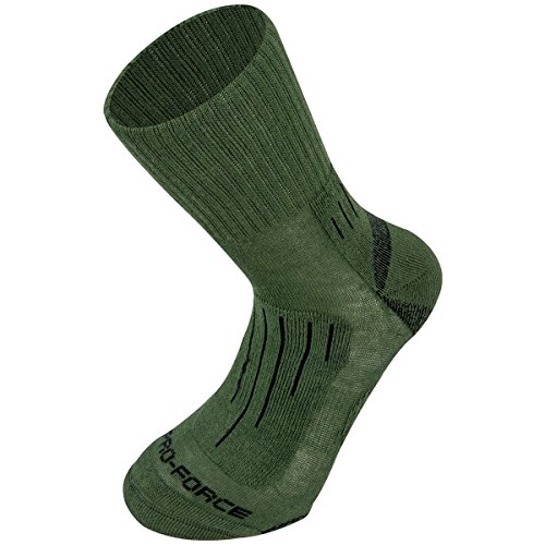 Highlander Mens Crusader Forces Coolmax Cotton Military / Hiking Socks von Highlander