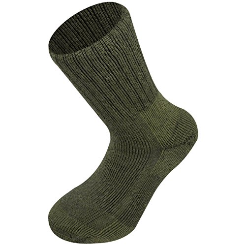 Highlander Mens Norwegian Army Quick Drying Stretch Natural Wool Socks von Highlander