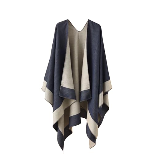 Hileyu Damen Schal Wrap,Offene Front Poncho Schal Cape für Frauen Winterschal Wraps Fleece-Schal-Mantel Decke Strickjacke Weihnachten Geburtstag Geschenke für Damen von Hileyu